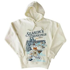 Cream Hoodie - Men's Sweatshirt